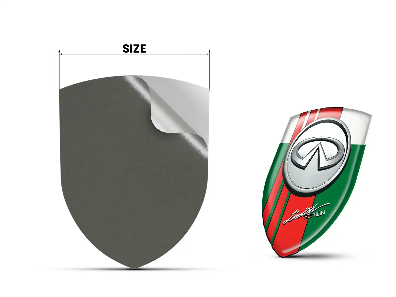 Infiniti Stickers Pare-Brise Max Durable Style Pro